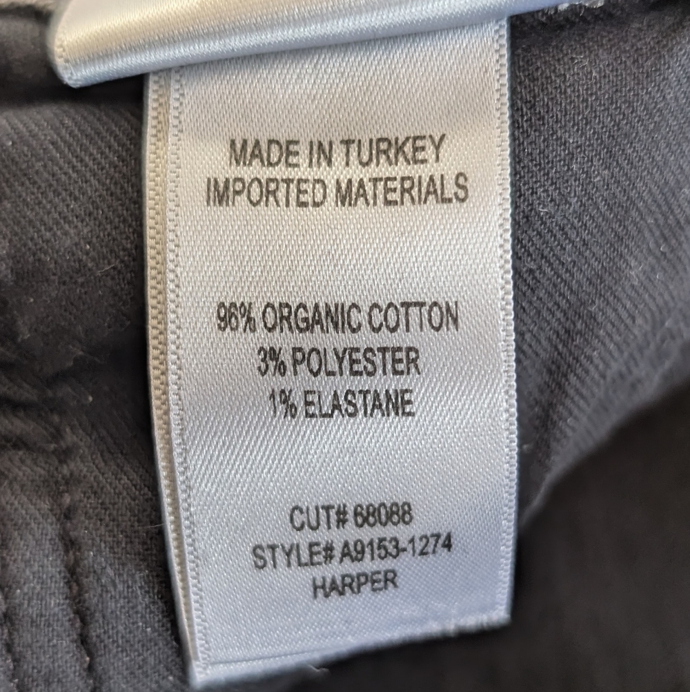 Agolde Harper Mid Rise Straight Leg Jean - Picture 6 of 6